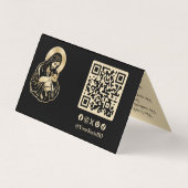 Jesus Caring Shepherd Visitenkarten (Rückseite)