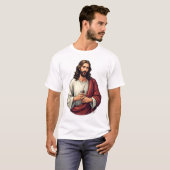 Jesus Carpenter Mark Vintage Gravur Tee 2 (Vorne ganz)