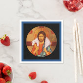 Jesus Carry Love Sheep Icon Serviette (Beispiel)