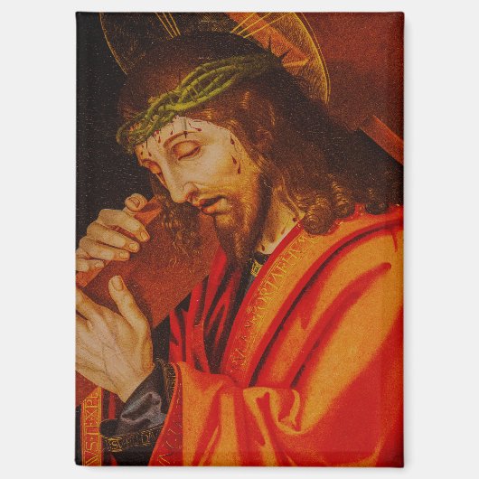 Jesus carrying the cross magnet (Vorderseite)