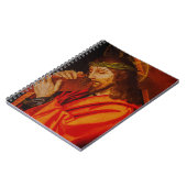Jesus carrying the cross notebook notizblock (Linke Seite)