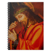 Jesus carrying the cross notebook notizblock (Vorderseite)