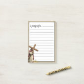 Jesus Carrying the Cross War Room Prayer Post-it Klebezettel (Auf Schreibtisch)