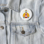 Jesus Cartoon Lighthouse Button (Beispiel)