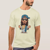 Jesus Cartoon swag T-Shirt (Vorderseite)