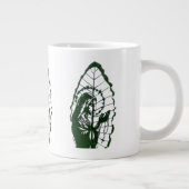 Jesus Carved On A Leaf Jumbo-Tasse (Rechts)