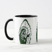 Jesus Carved On A Leaf Tasse (Links)