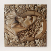 Jesus Carving Jigsaw Puzzle (Horizontal)