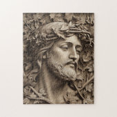Jesus Carving Jigsaw Puzzle (Vertikal)