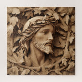 Jesus Carving Jigsaw Puzzle (Vertikal)