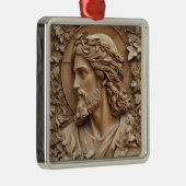 Jesus Carving Ornament Aus Metall (Rechts)