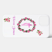 Jesus Case-Mate iPhone Hülle (Rückseite (Horizontal))