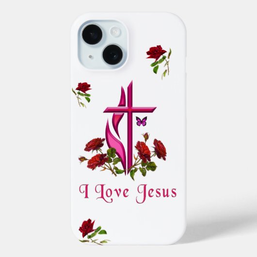 Jesus Case-Mate iPhone Hülle (Rückseite)