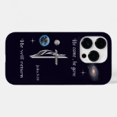 Jesus Case-Mate iPhone Hülle (Rückseite (Horizontal))