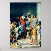 Jesus Casting Out Money Changers Poster (Vorne)
