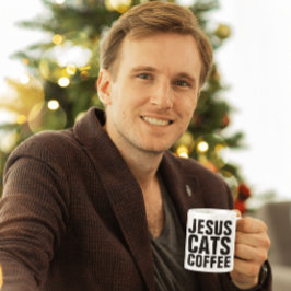 JESUS CATS COFFEE COFFEE Mugs Tasse