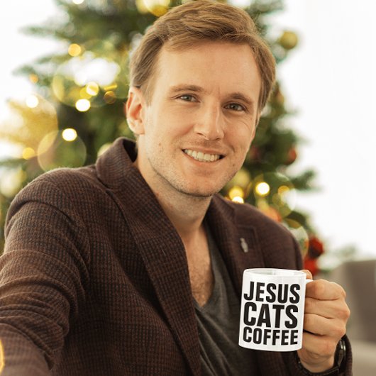 JESUS CATS COFFEE COFFEE Mugs Tasse