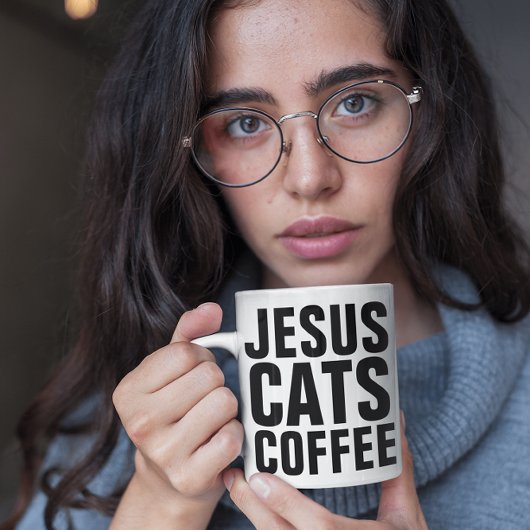 JESUS CATS KAFFEE CHRISTLICH KAFFEE Mugs Kaffeetasse