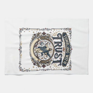 Jesus Cheer Gymnastik Grafik T-Shirt Christliche K Geschirrtuch