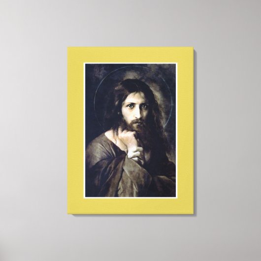 Jesus Christ 1888 von Georg Karl Franz Cornicelius Leinwanddruck (Vorderseite)