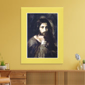 Jesus Christ 1888 von Georg Karl Franz Cornicelius Leinwanddruck (Insitu (Wohnzimmer))