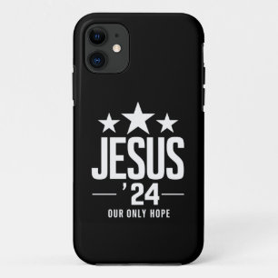 Jesus Christ 2024 Präsident USA Wahlen Politische Case-Mate iPhone Hülle