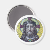 Jesus Christ - Antikes Portrait (Magnet) Magnet (Vorderseite/Rückseite)