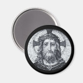 Jesus Christ - Antikes Portrait (Magnet) Magnet (Vorderseite/Rückseite)
