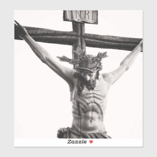 JESUS CHRIST AUFKLEBER (Blatt)