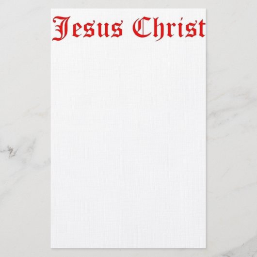 JESUS CHRIST BRIEFPAPIER (Vorderseite)