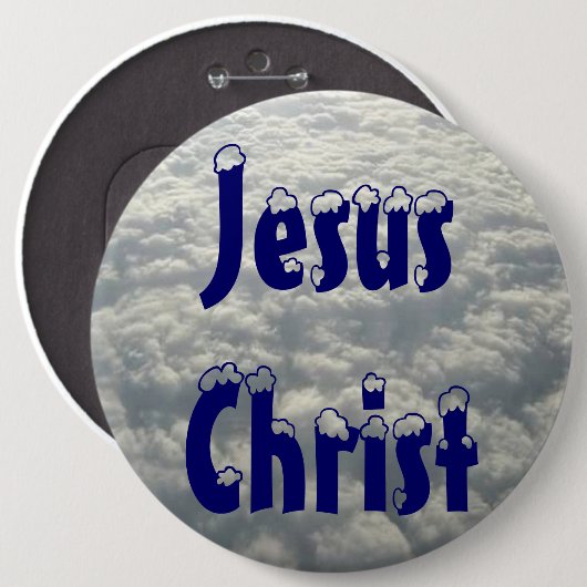JESUS CHRIST BUTTON (Vorne & Hinten)