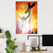 JESUS CHRIST Christliche, religiöse, Bibelkunst Poster (Heimbüro)