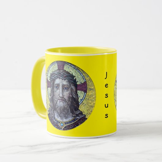 Jesus Christ, Church - Tee/Kaffee Tasse (Vorderseite Links)