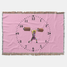 Jesus Christ Clean and Jerk more than 1000 pounds Decke