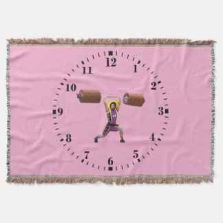 Jesus Christ Clean and Jerk more than 1000 pounds Decke