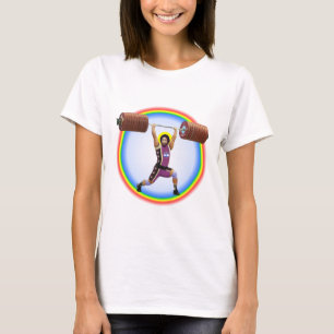 Jesus Christ Clean und Jerk mehr als 1000 Pfund T-Shirt