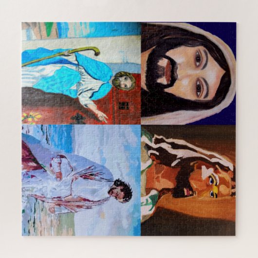 JESUS CHRIST collage Puzzle (Horizontal)