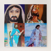 JESUS CHRIST collage Puzzle (Vertikal)