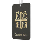 Jesus Christ Conquers Emblem Autolufterfrischer (Links)