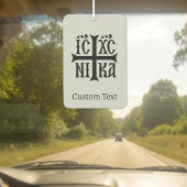 Jesus Christ Conquers Emblem Autolufterfrischer