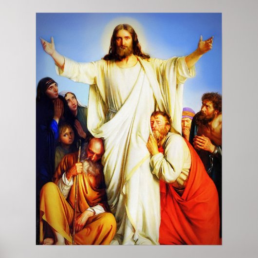 Jesus Christ Consoler Poster (Vorne)