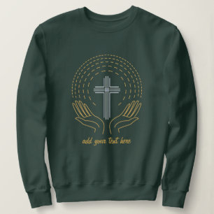 Jesus Christ Cross Sweatshirt