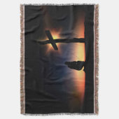 Jesus Christ Crucifixes Cross Decke (Vorderseite Vertikal)