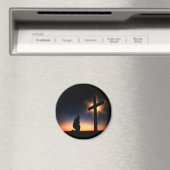 Jesus Christ Crucifixes Cross Magnet (In Situ (Geschirrspüler))