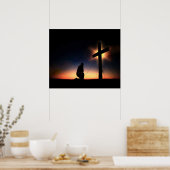 Jesus Christ Crucifixes Cross Poster (Küche)