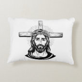 Jesus Christ Dekokissen (Rückseite)