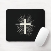 Jesus Christ Design For Christians Men Women Chris Mousepad (Mit Mouse)