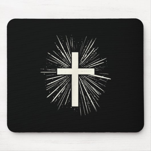 Jesus Christ Design For Christians Men Women Chris Mousepad (Vorne)