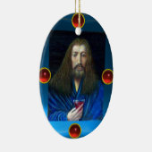 JESUS CHRIST, DIE CHALICE KERAMIK ORNAMENT (Rechts)