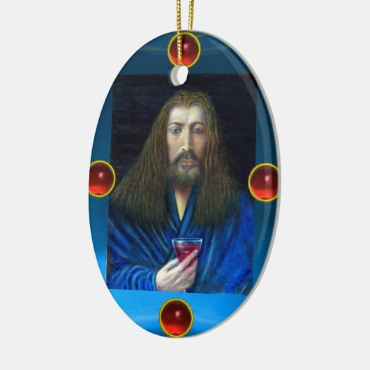 JESUS CHRIST, DIE CHALICE KERAMIK ORNAMENT (Links)